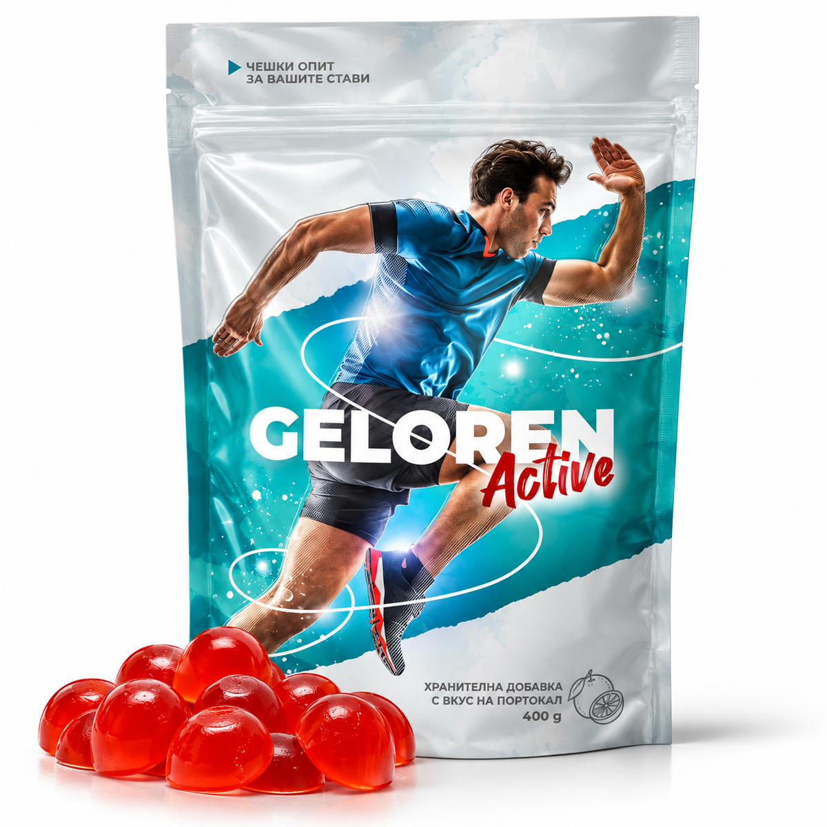 Geloren ACTIVE 400g - ставно хранене за хора с вкус на Портокал!